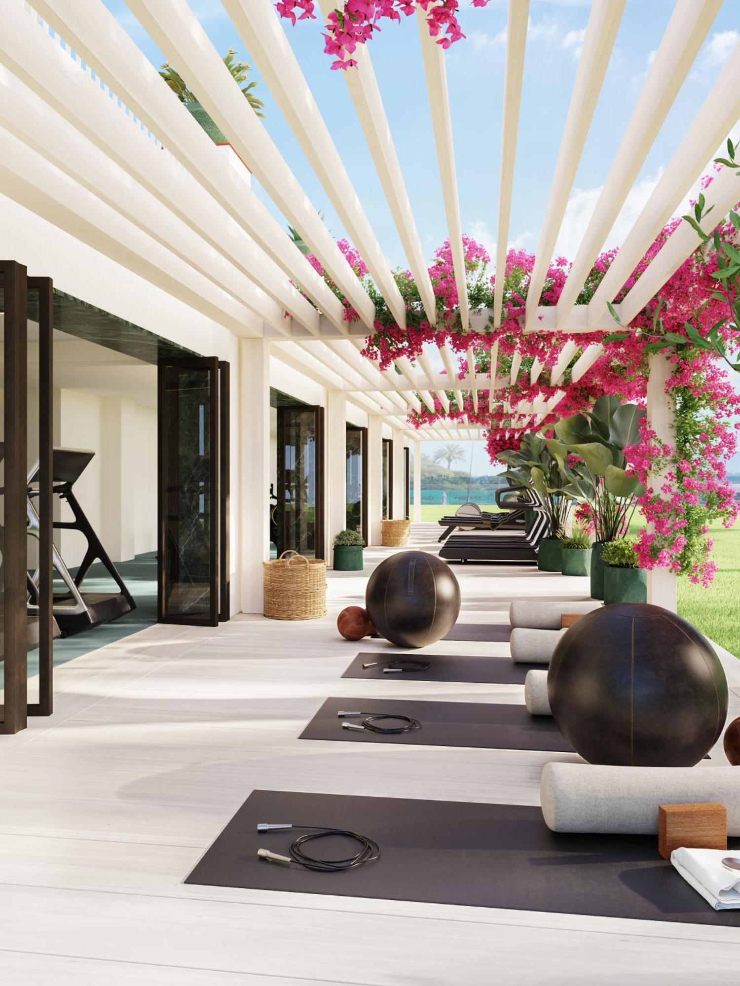 Don Carlos Marbella Ngoại thất bức ảnh The gym at the hotel
