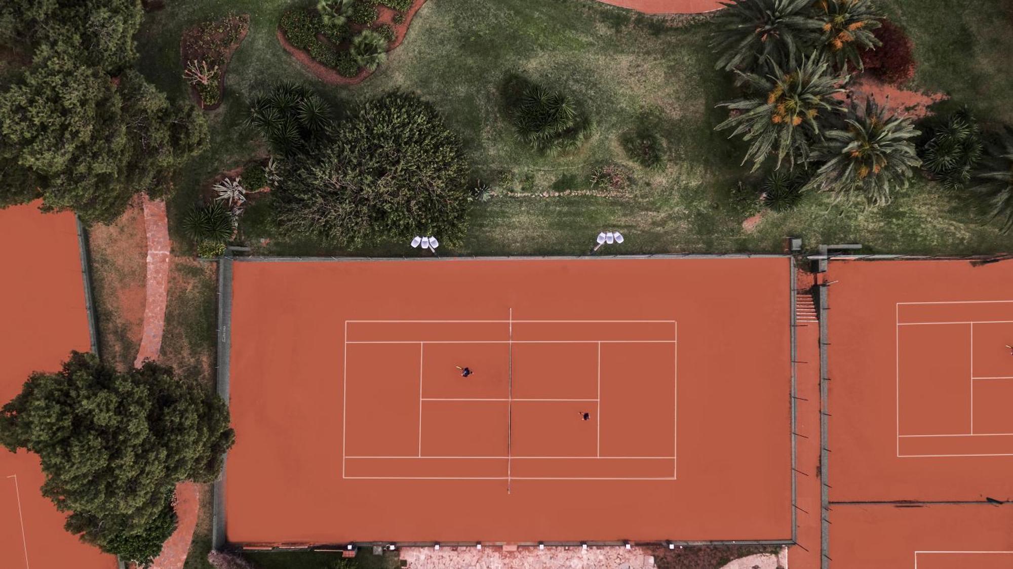 Don Carlos Marbella Ngoại thất bức ảnh Tennis court